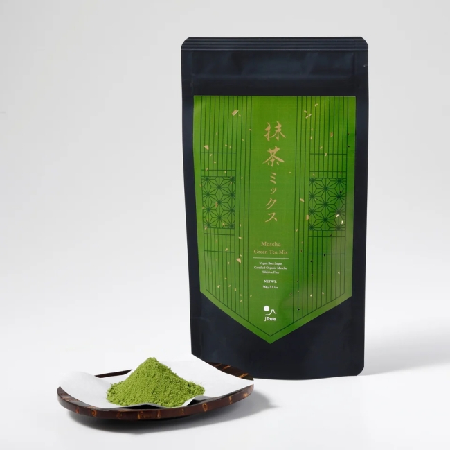 J Taste – Matcha sucré en poudre pour boissons et pâtisseries – 90 g